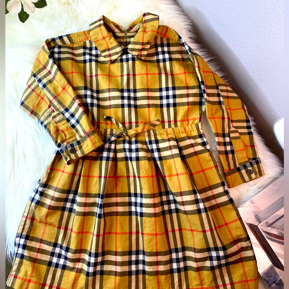 Burberry Check Cotton Dress